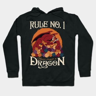 Rule No.1 Never trust a dragon Hoodie